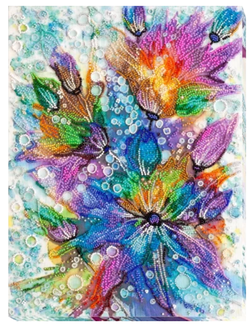 Abris Art. Rainbow Heart Beading Kit -  Abris. Art - 1