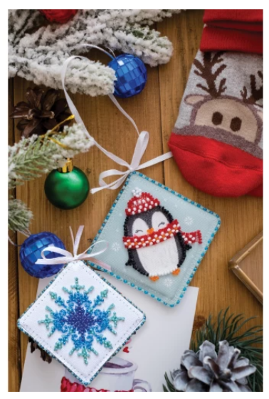 Abris Art. Sweet Little Penguin Decoration Beading Kit