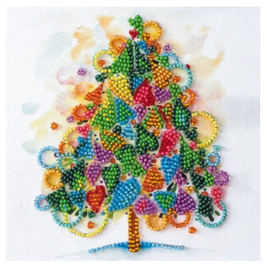 Abris Art. The Heart of the Holiday Beading Kit