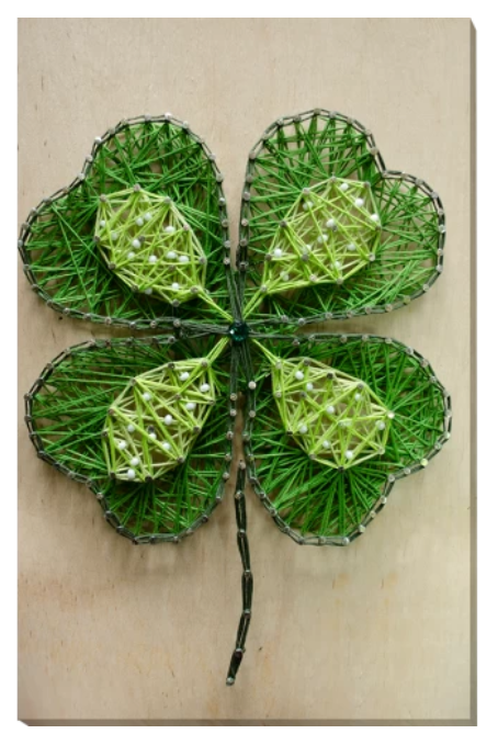 Abris Art. The Magic of the Clover String Art Kit -  Abris. Art - 1