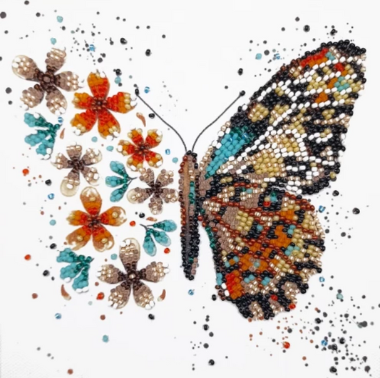 Abris Art. Tigre Wings Beading Kit