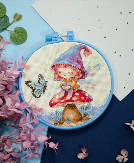 Abris Art. Tiny Sorceress Cross Stitch Kit