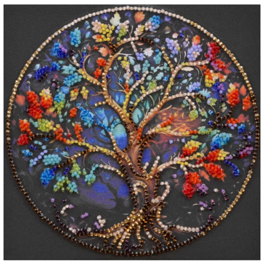 Abris Art. Tree Of Life Beading Kit