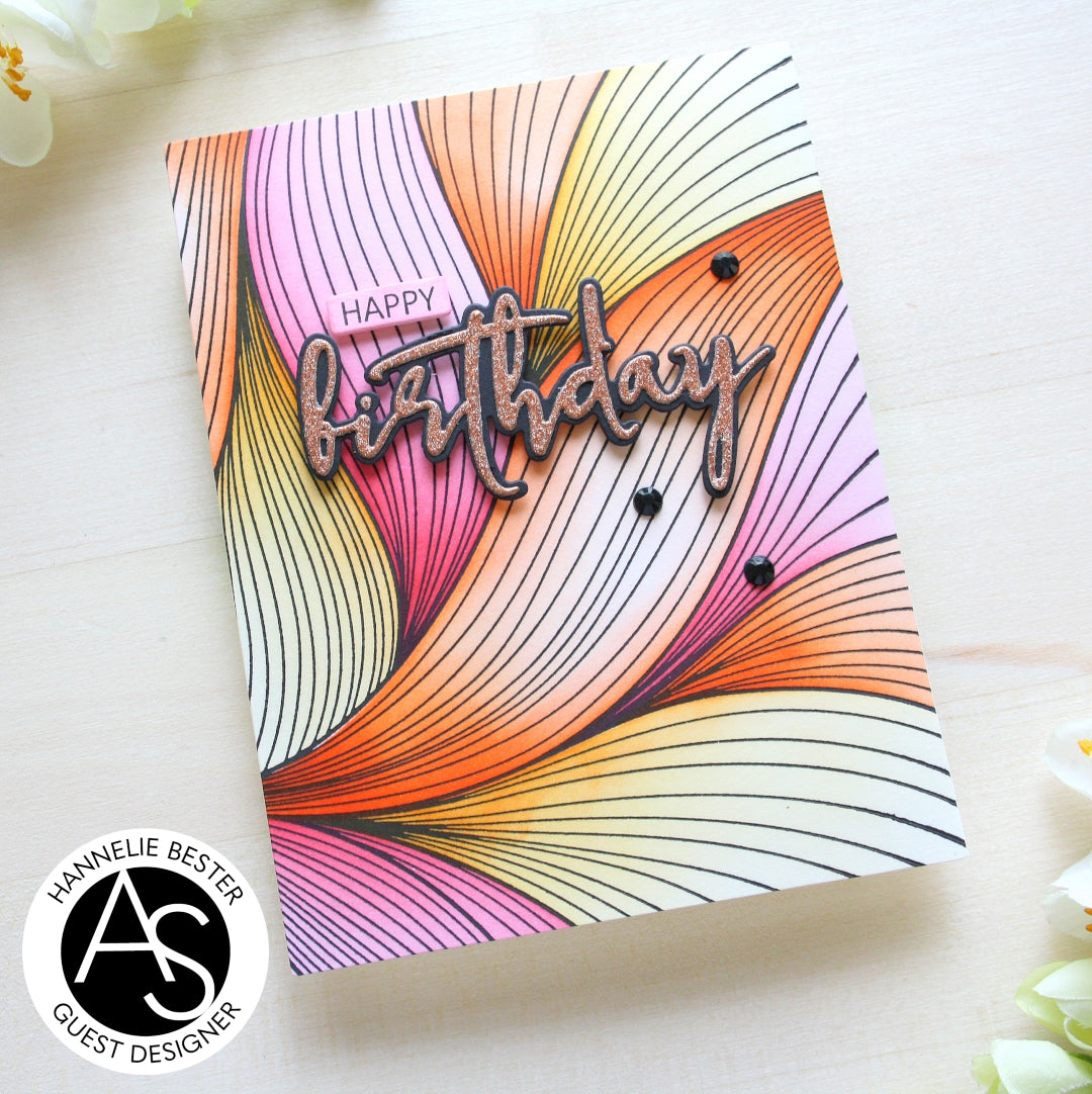 Alex Syberia Designs Abstract Background Stencil Set