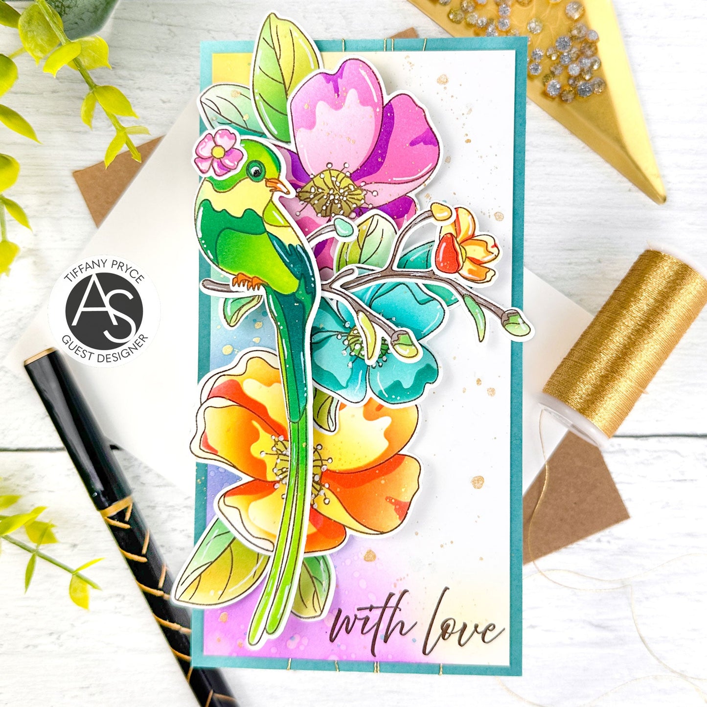 Alex Syberia Designs Avian Allure Stencil Set