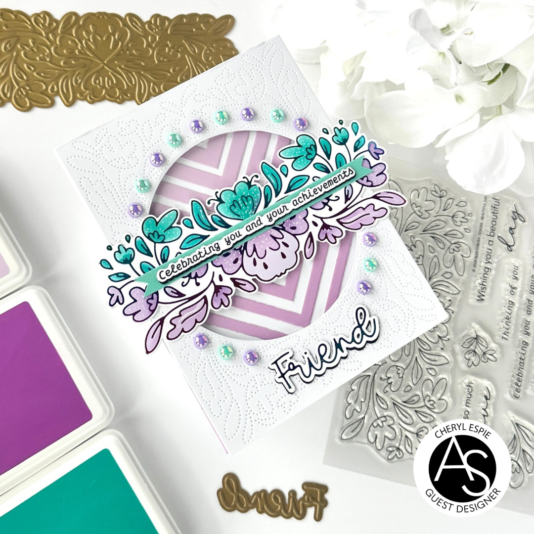 Alex Syberia Designs Beautiful Day Hot Foil Plate