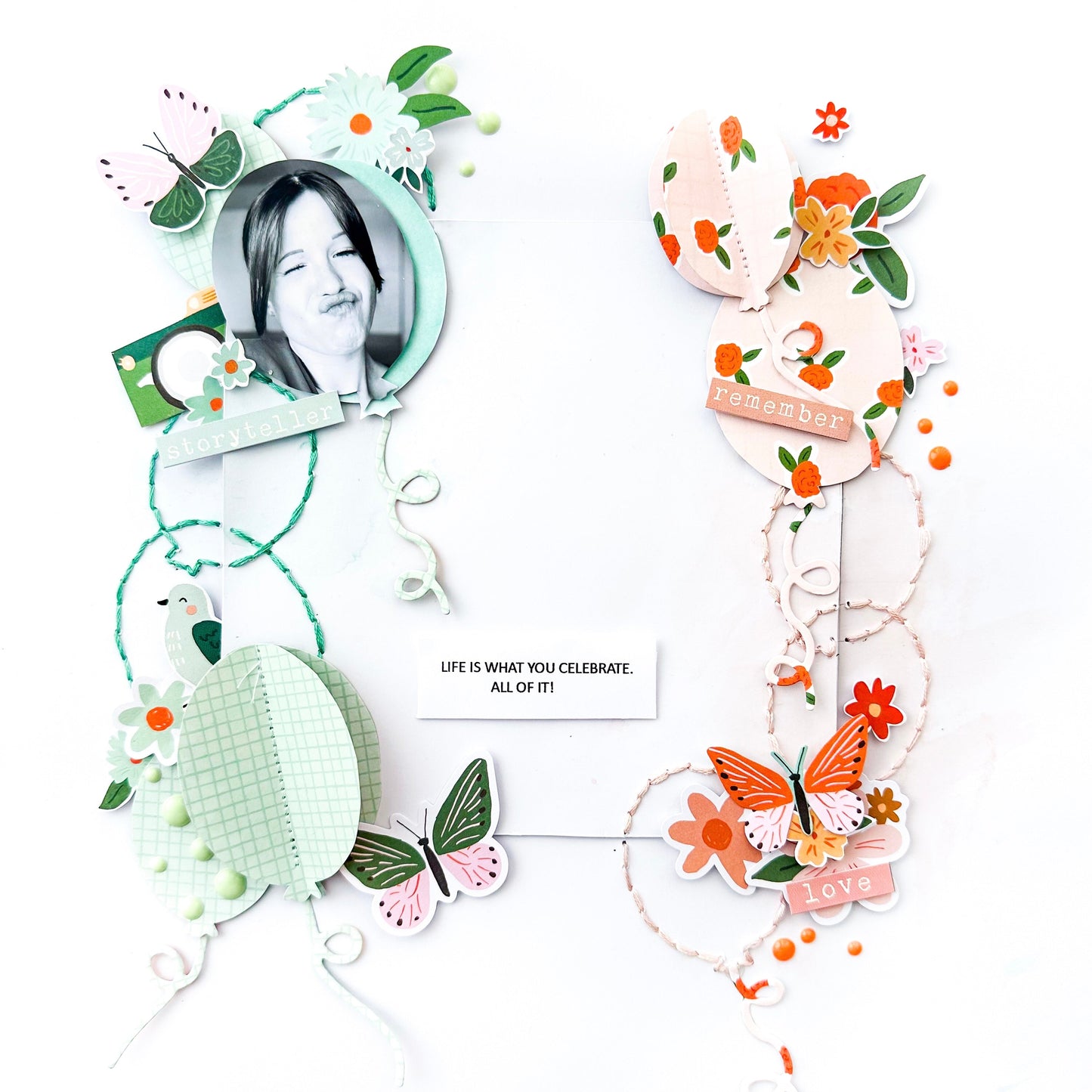 Alex Syberia Designs Bokeh Balloons Stencil