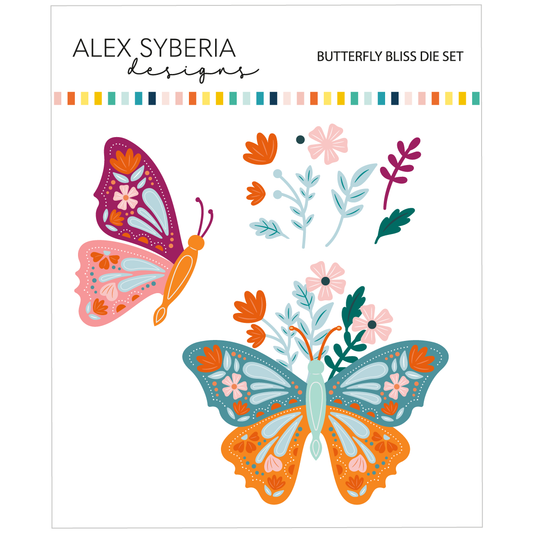 Alex Syberia Designs Butterfly Bliss Die Set