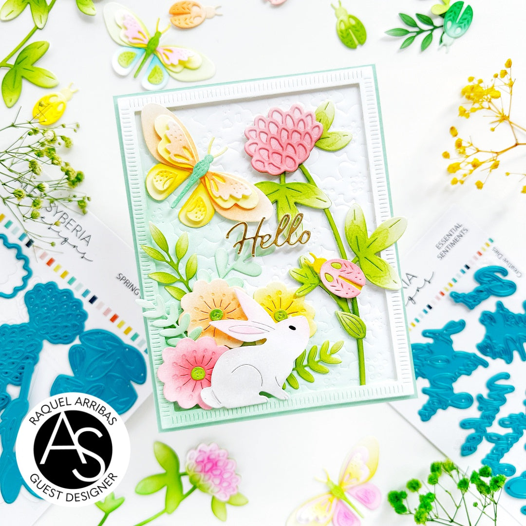 Alex Syberia Designs Cheerful Meadow Die Set