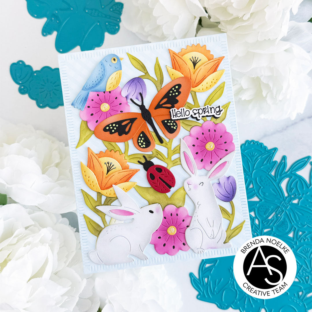 Alex Syberia Designs Cheerful Meadow Die Set