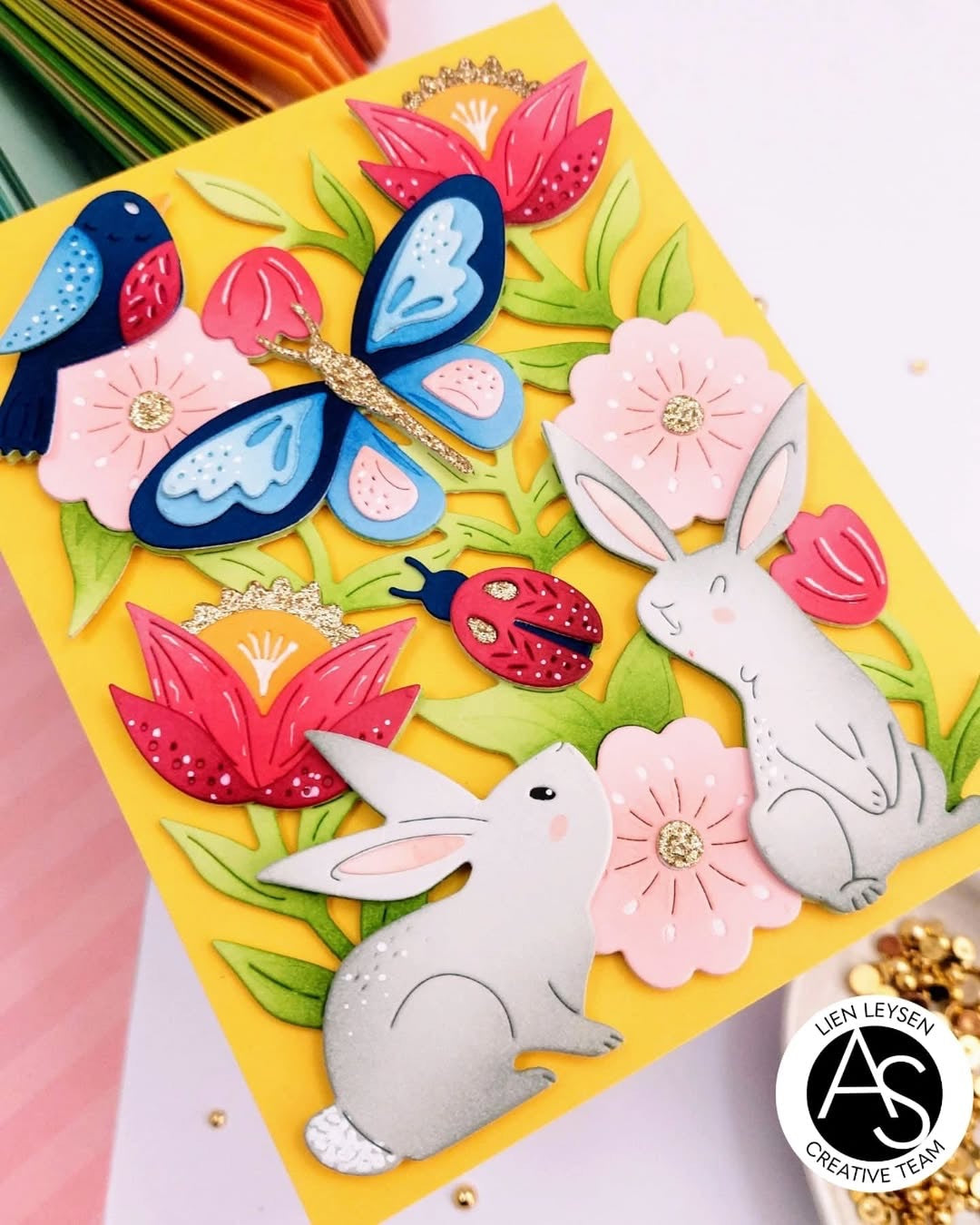 Alex Syberia Designs Cheerful Meadow Die Set