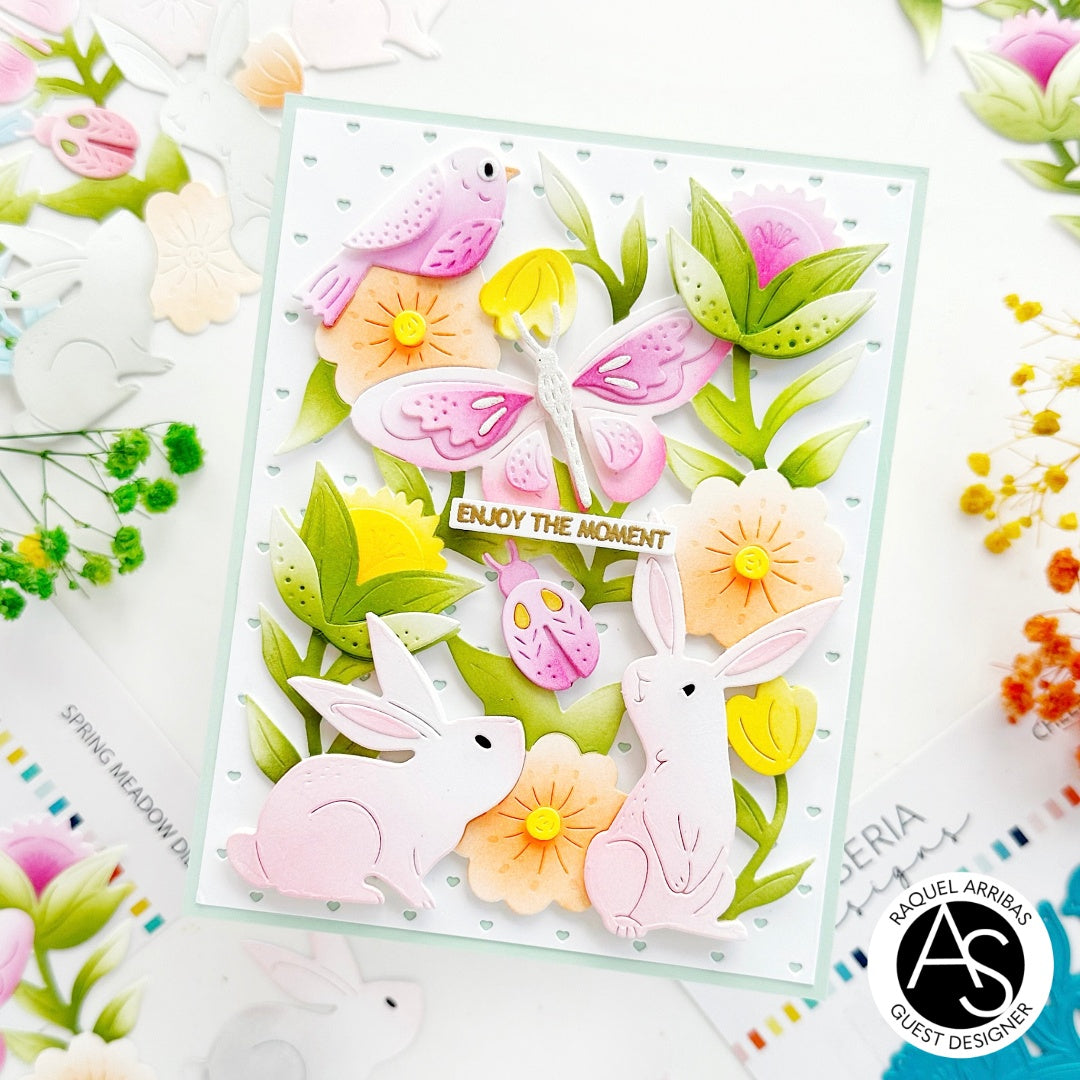 Alex Syberia Designs Cheerful Meadow Die Set