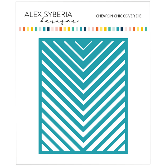 Alex Syberia Designs Chevron Chic Cover Die