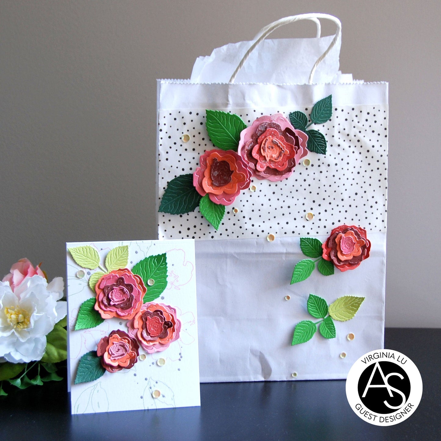 Alex Syberia Designs Chic Roses Layering Die Set