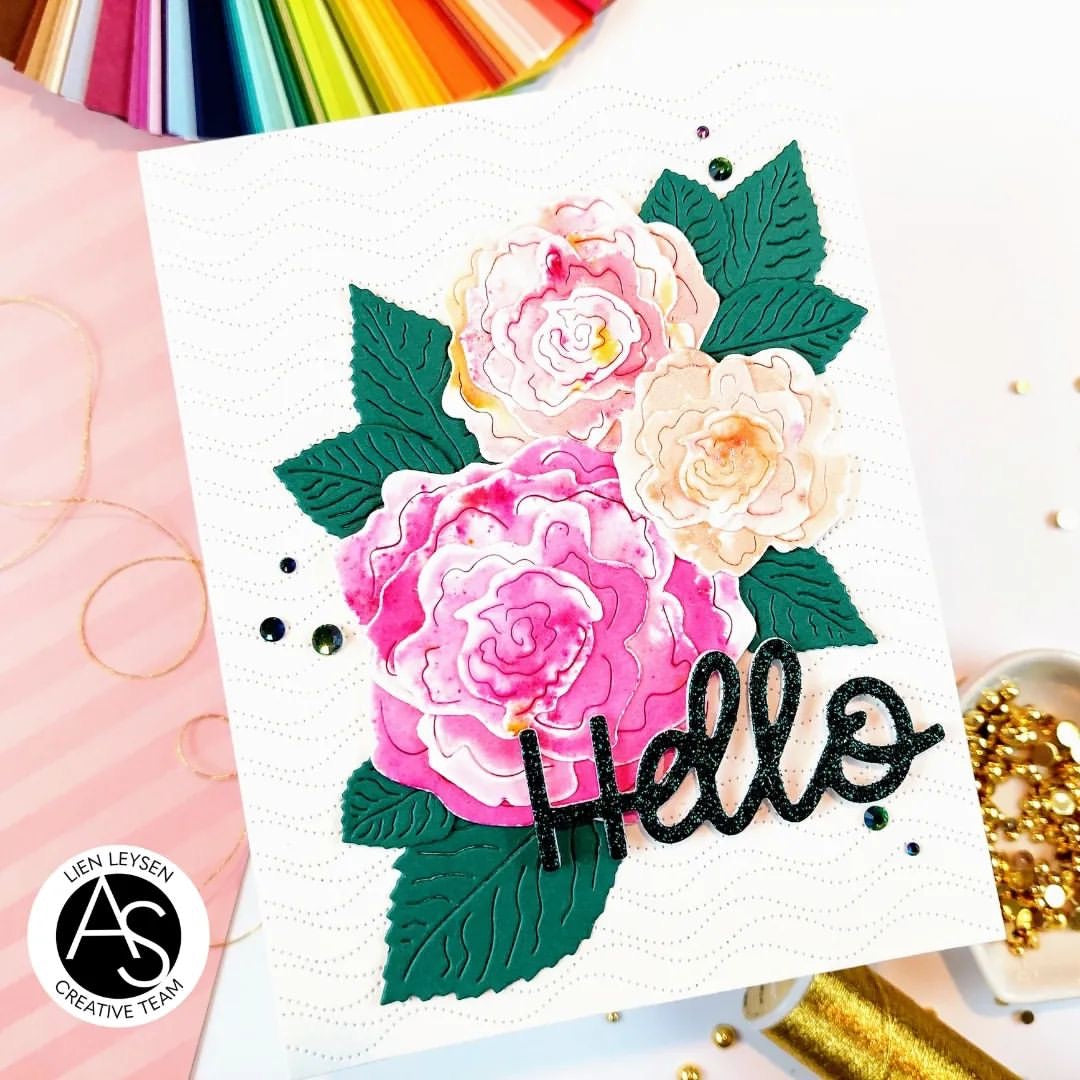 Alex Syberia Designs Chic Roses Layering Die Set
