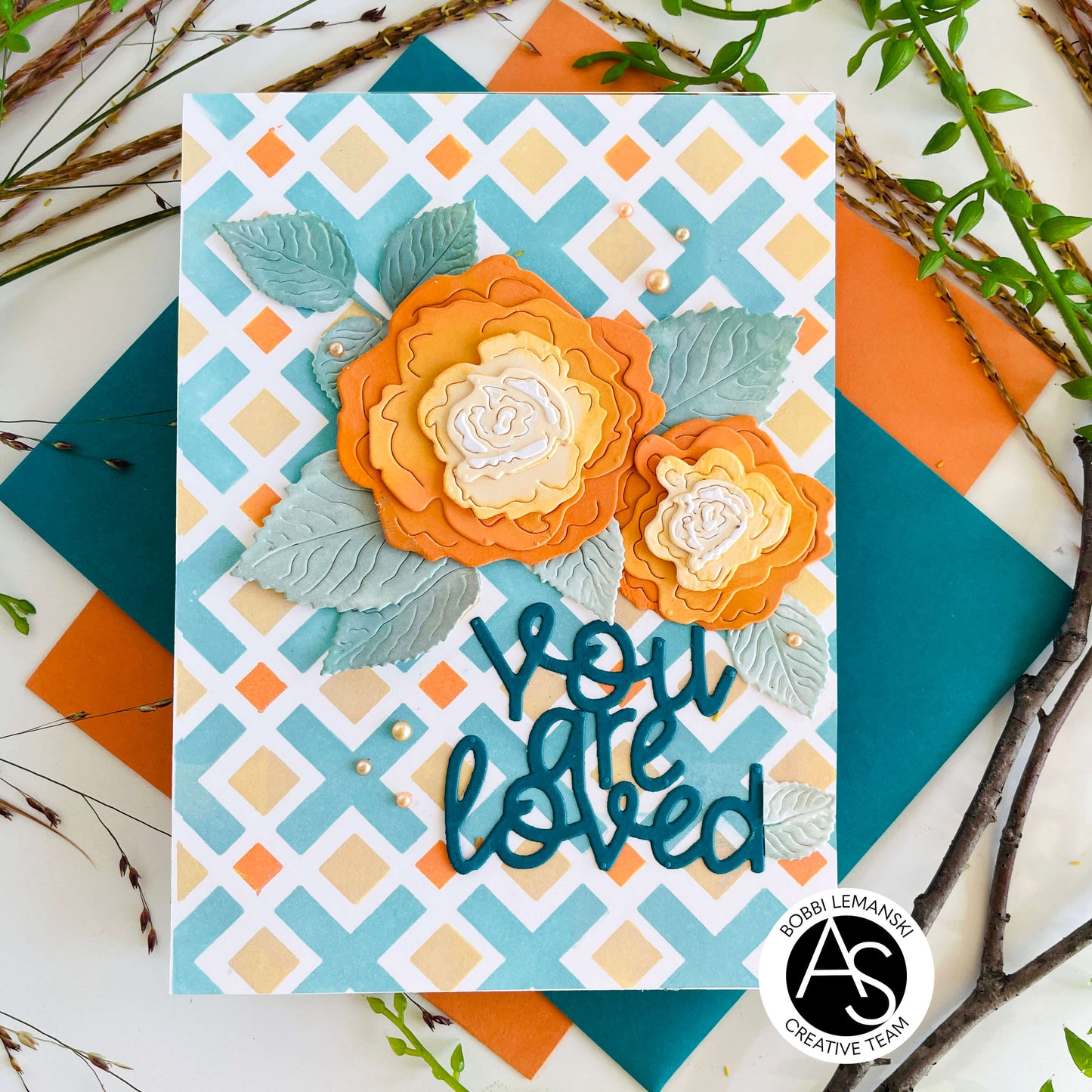 Alex Syberia Designs Chic Roses Layering Die Set