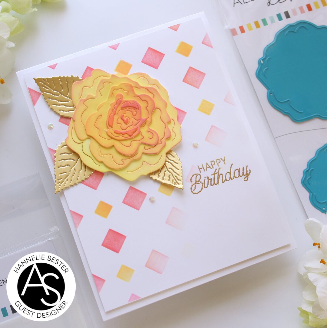 Alex Syberia Designs Chic Roses Layering Die Set