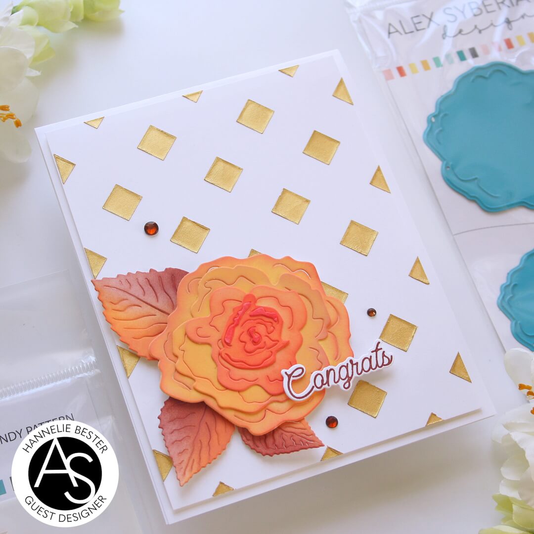 Alex Syberia Designs Chic Roses Layering Die Set