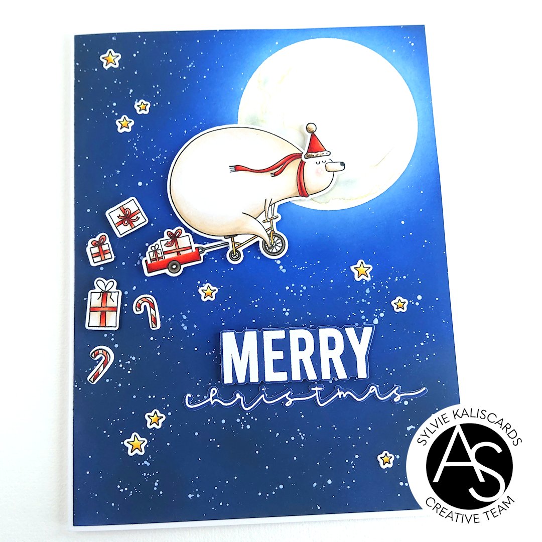 Alex Syberia Designs Christmas Sentiments Stamp Set