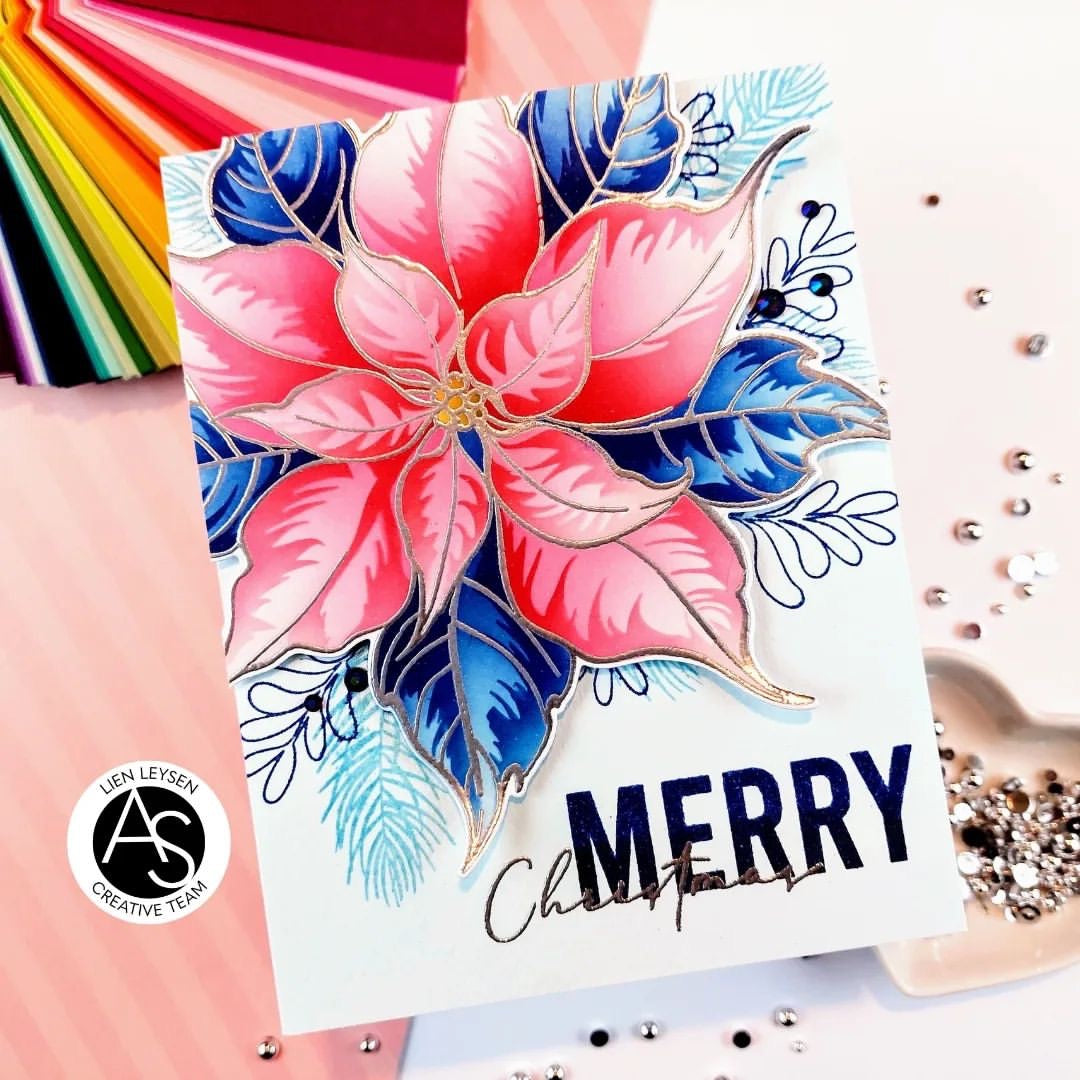 Alex Syberia Designs Christmas Sentiments Stamp Set