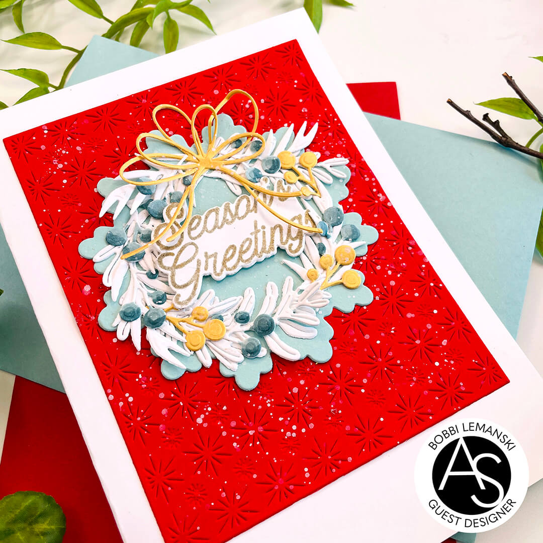Alex Syberia Designs Christmas Sentiments Stamp Set