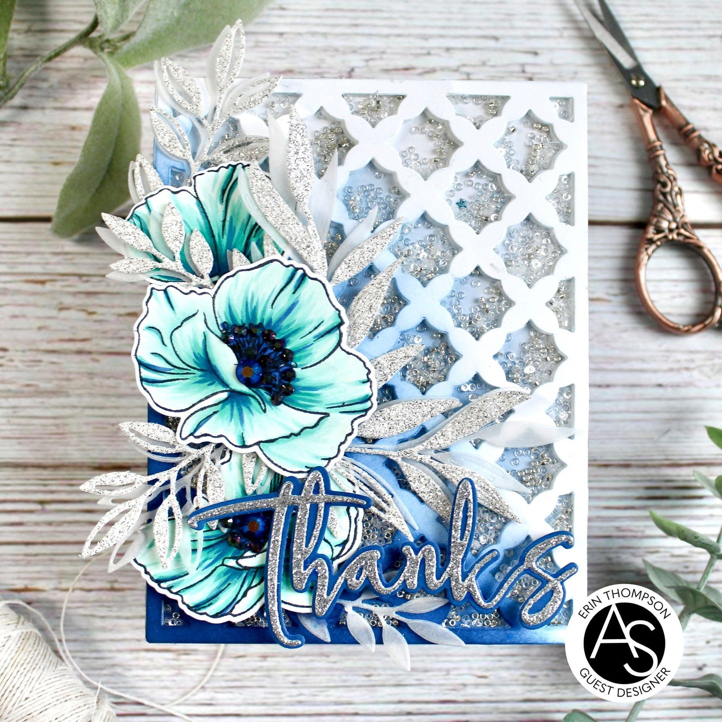 Alex Syberia Designs Cindy Lou's Poppies Die Set