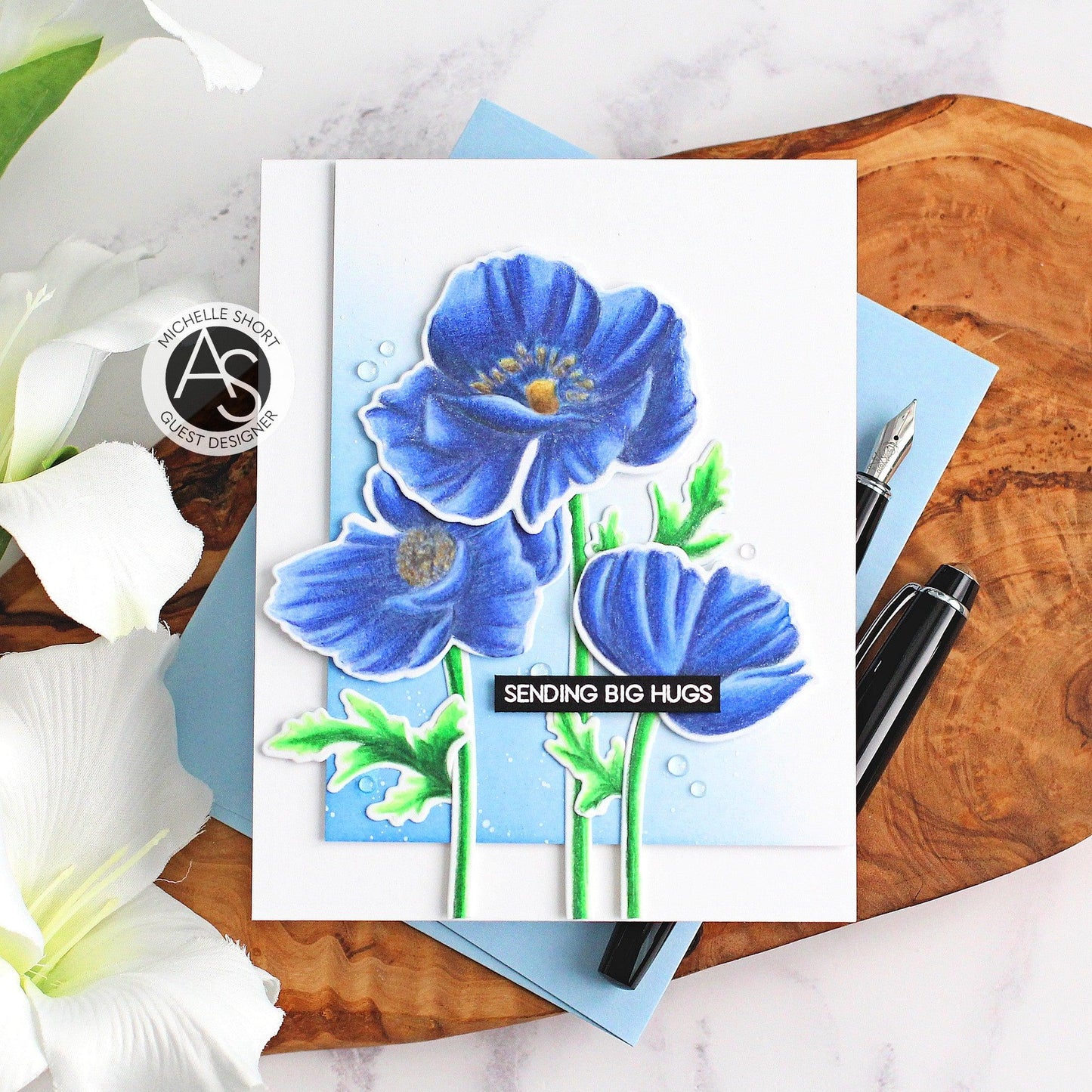 Alex Syberia Designs Cindy Lou's Poppies Die Set