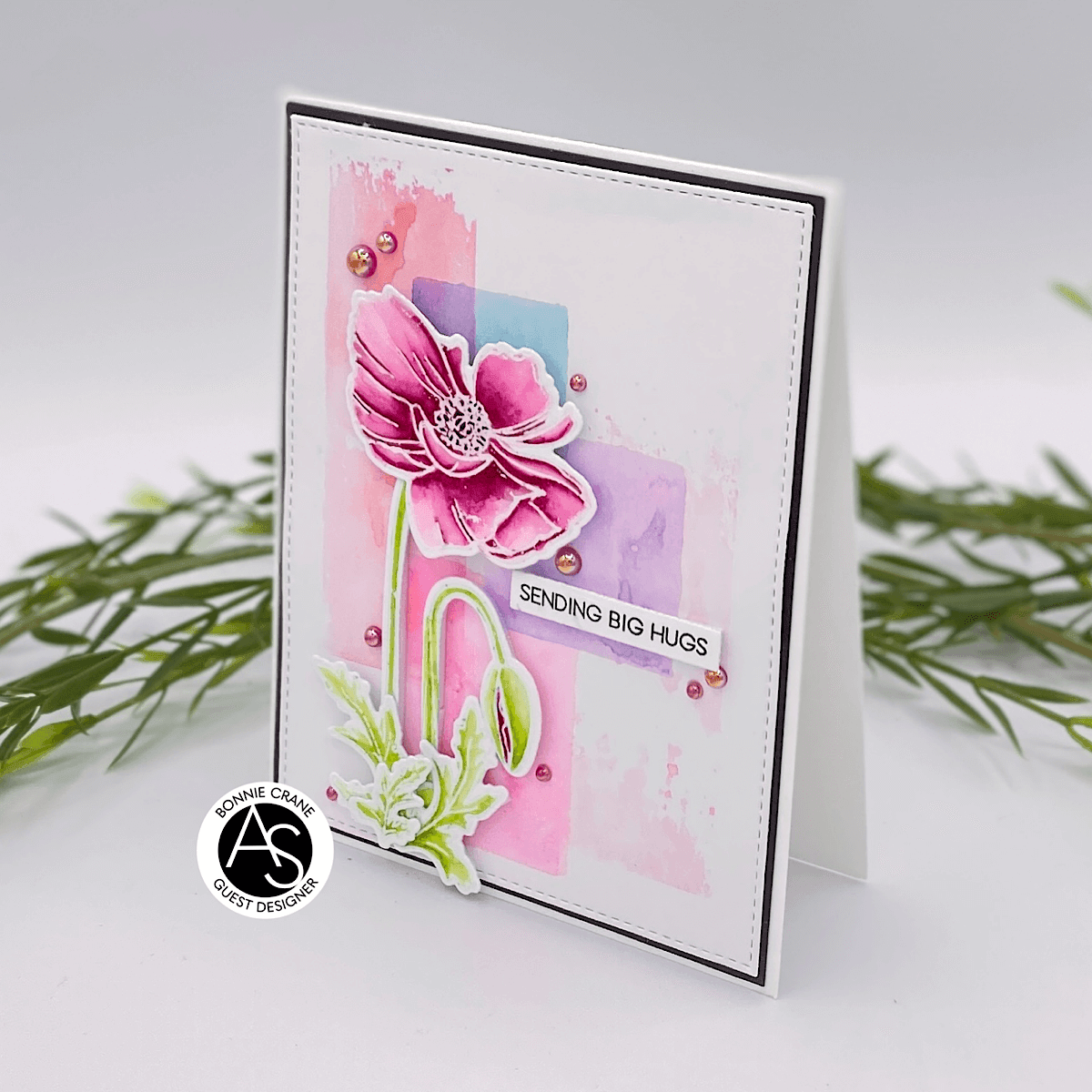Alex Syberia Designs Cindy Lou's Poppies Stamp Set