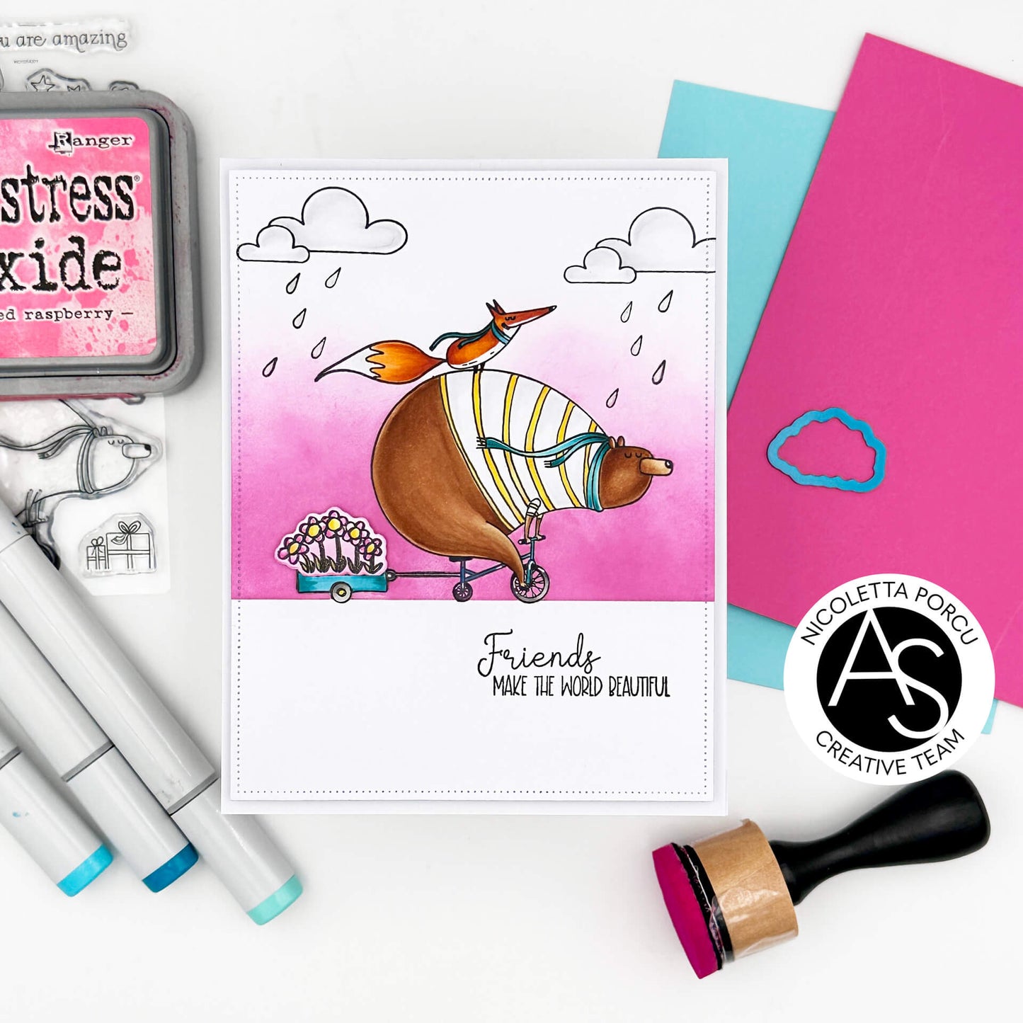 Alex Syberia Designs Collecting Memories Stamp Set