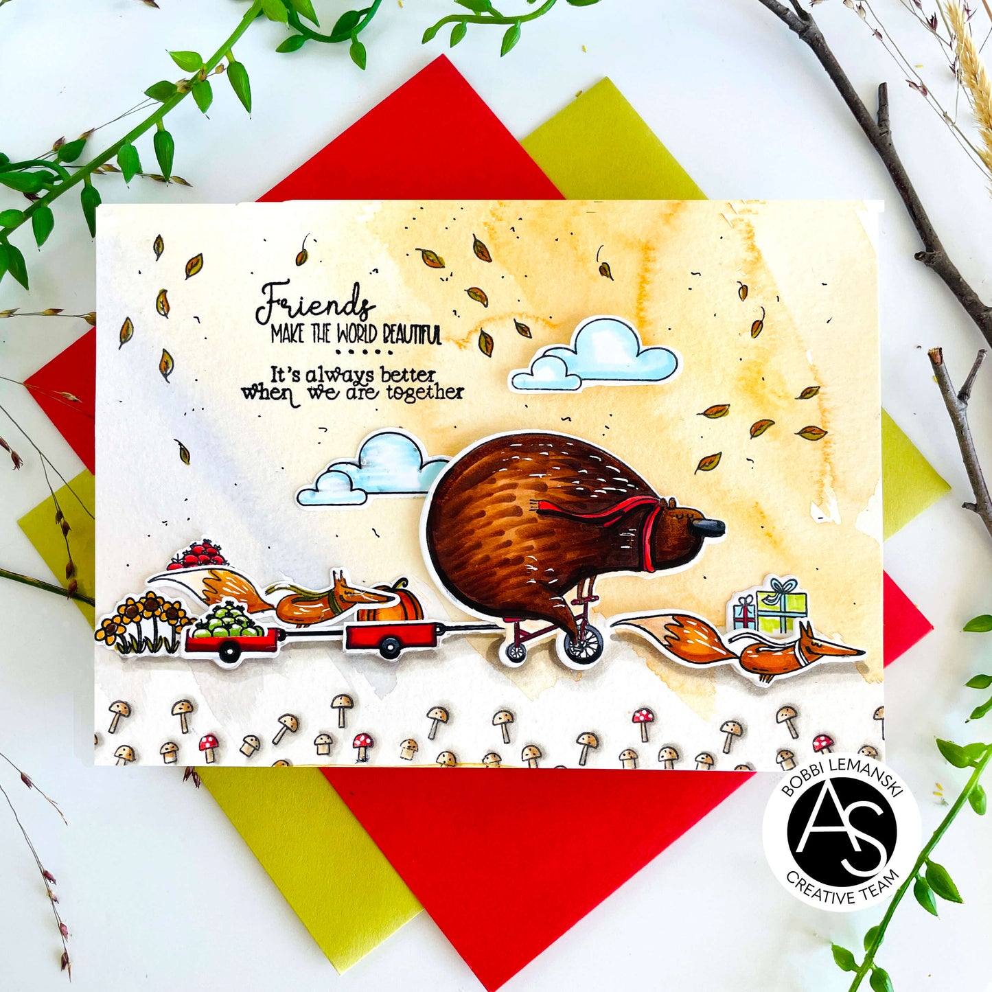 Alex Syberia Designs Collecting Memories Stamp Set