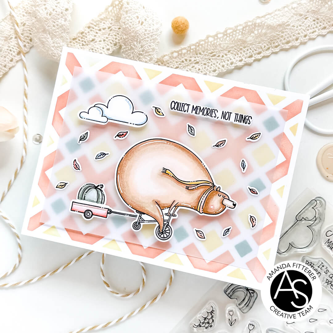 Alex Syberia Designs Collecting Memories Stamp Set
