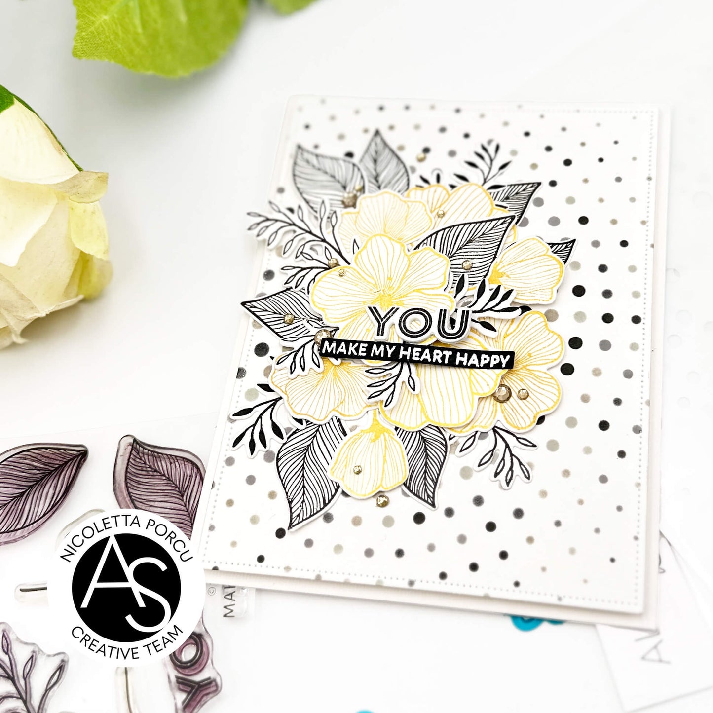 Alex Syberia Designs Confetti Stencil Set