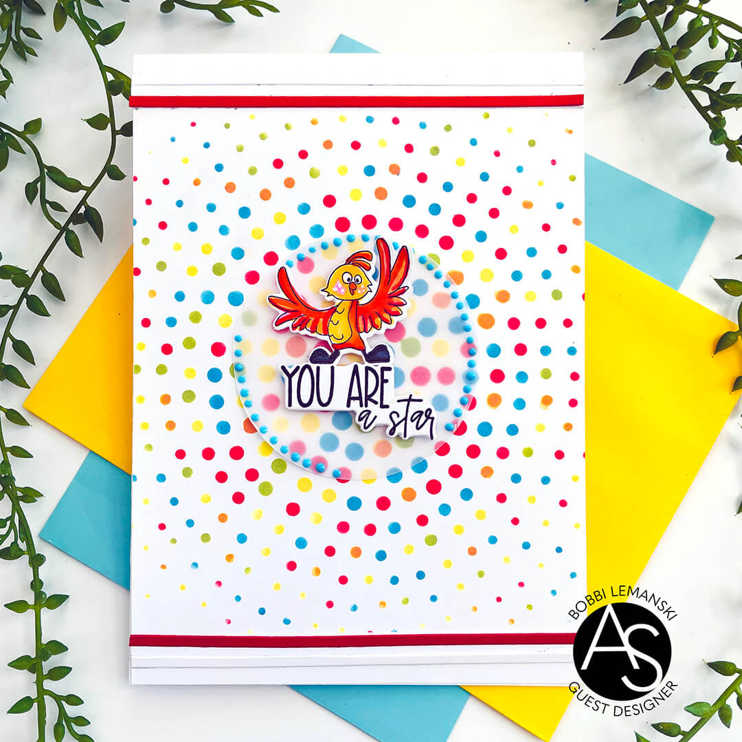 Alex Syberia Designs Confetti Stencil Set