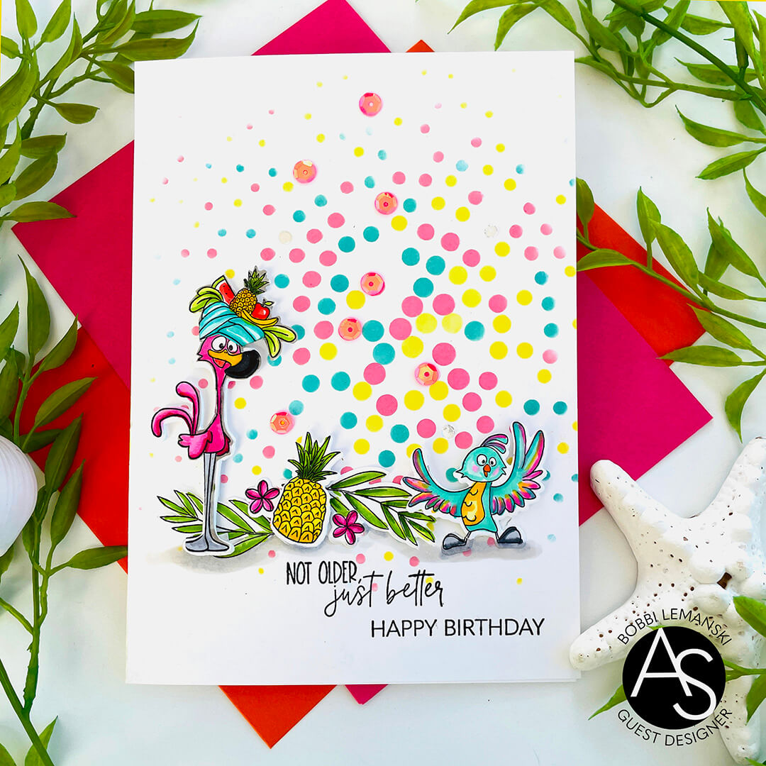 Alex Syberia Designs Confetti Stencil Set