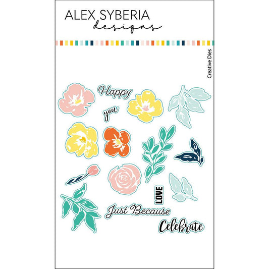 Alex Syberia Designs Create Your Own Happy Die Set