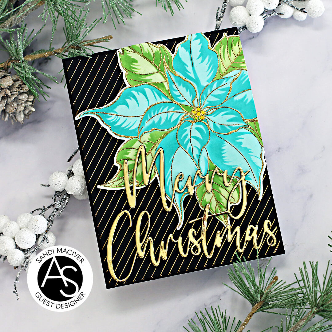 Alex Syberia Designs Festive Poinsettia Die Set