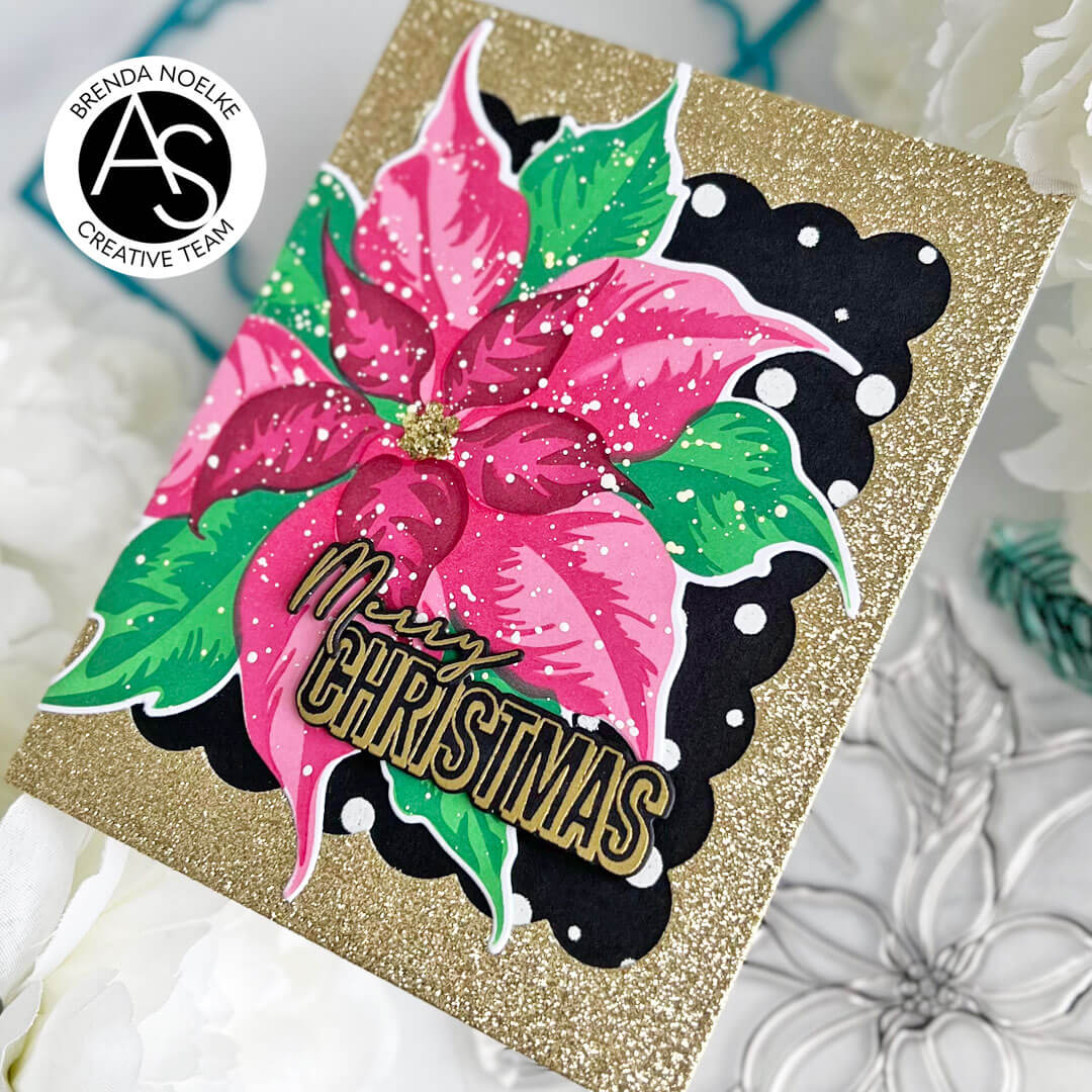 Alex Syberia Designs Festive Poinsettia Die Set