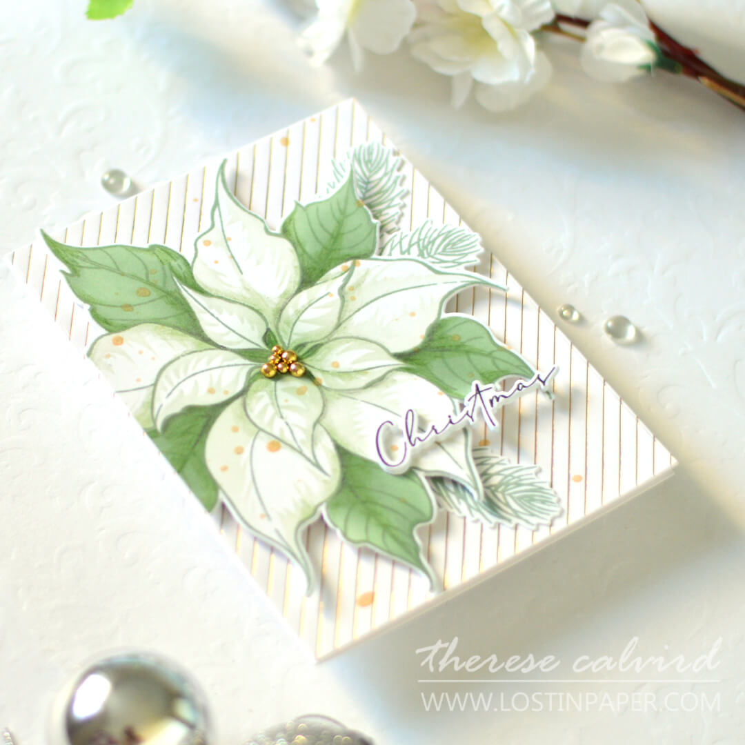 Alex Syberia Designs Festive Poinsettia Die Set