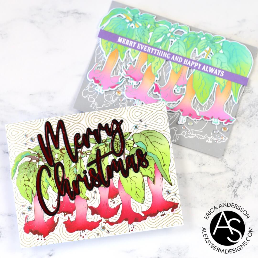 Alex Syberia Designs Large Merry Christmas Die