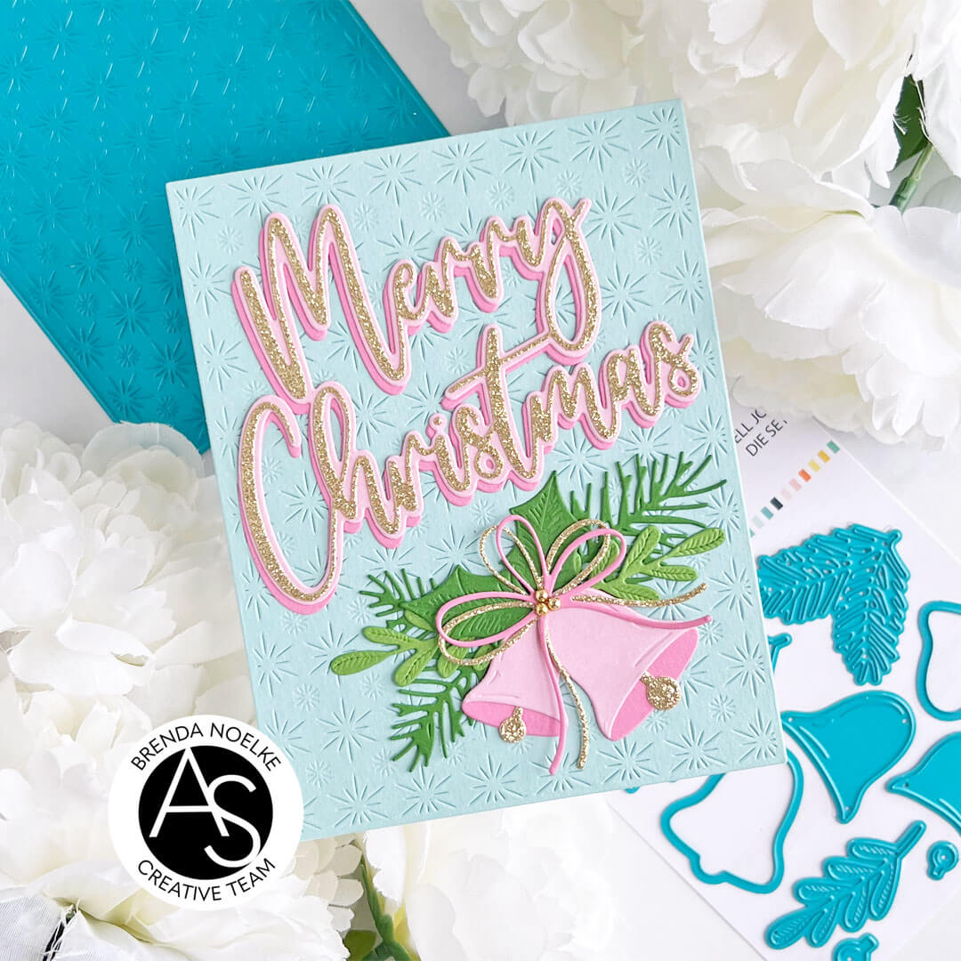 Alex Syberia Designs Large Merry Christmas Die