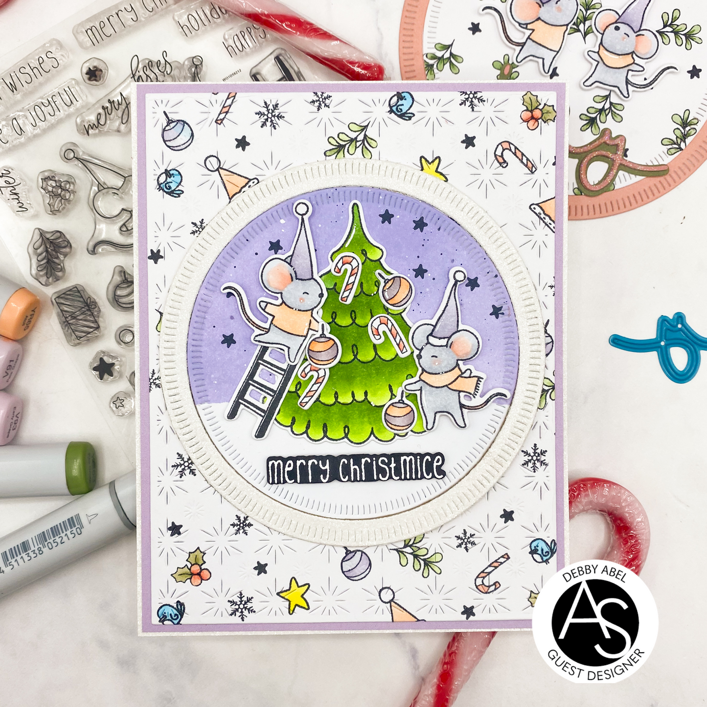 Alex Syberia Designs Merry Christmice Die Set
