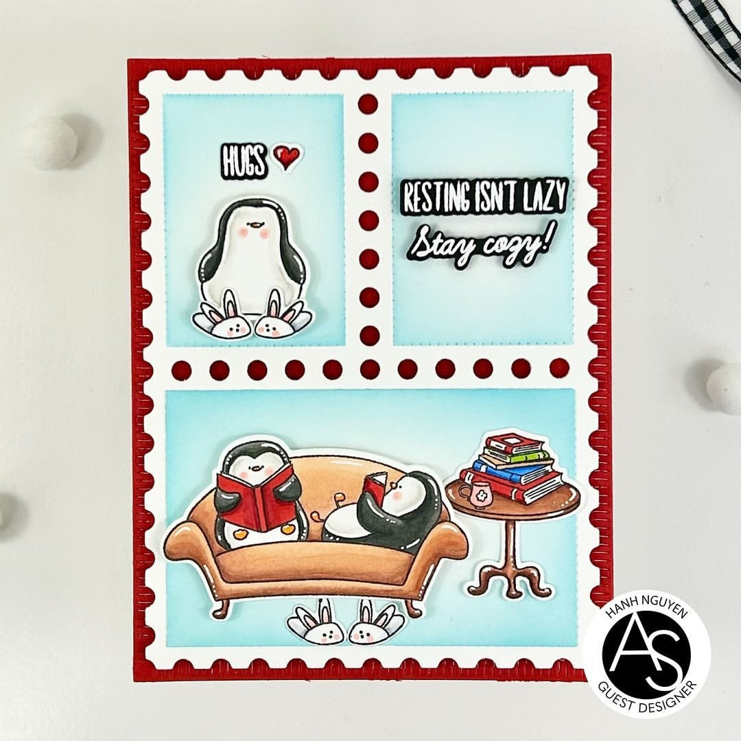 Alex Syberia Designs Smile More Stamp Set