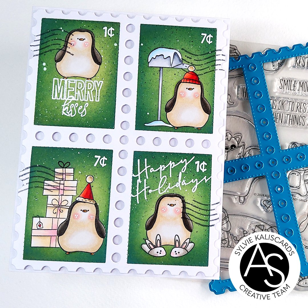 Alex Syberia Designs Smile More Stamp Set