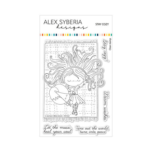 Alex Syberia Designs Stay Cozy Stamp Set