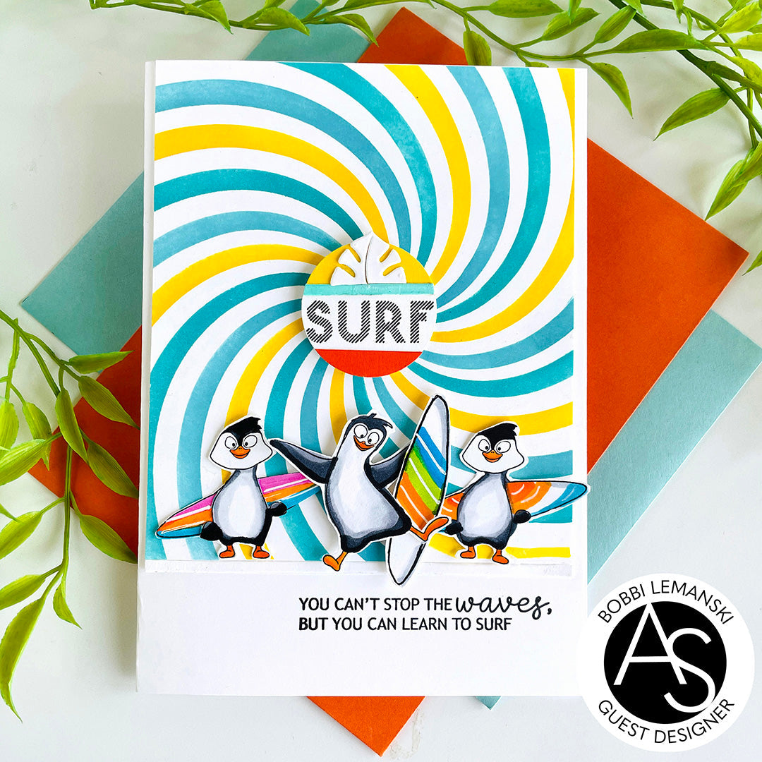 Alex Syberia Designs Sunrays Stencil Set (4pcs)