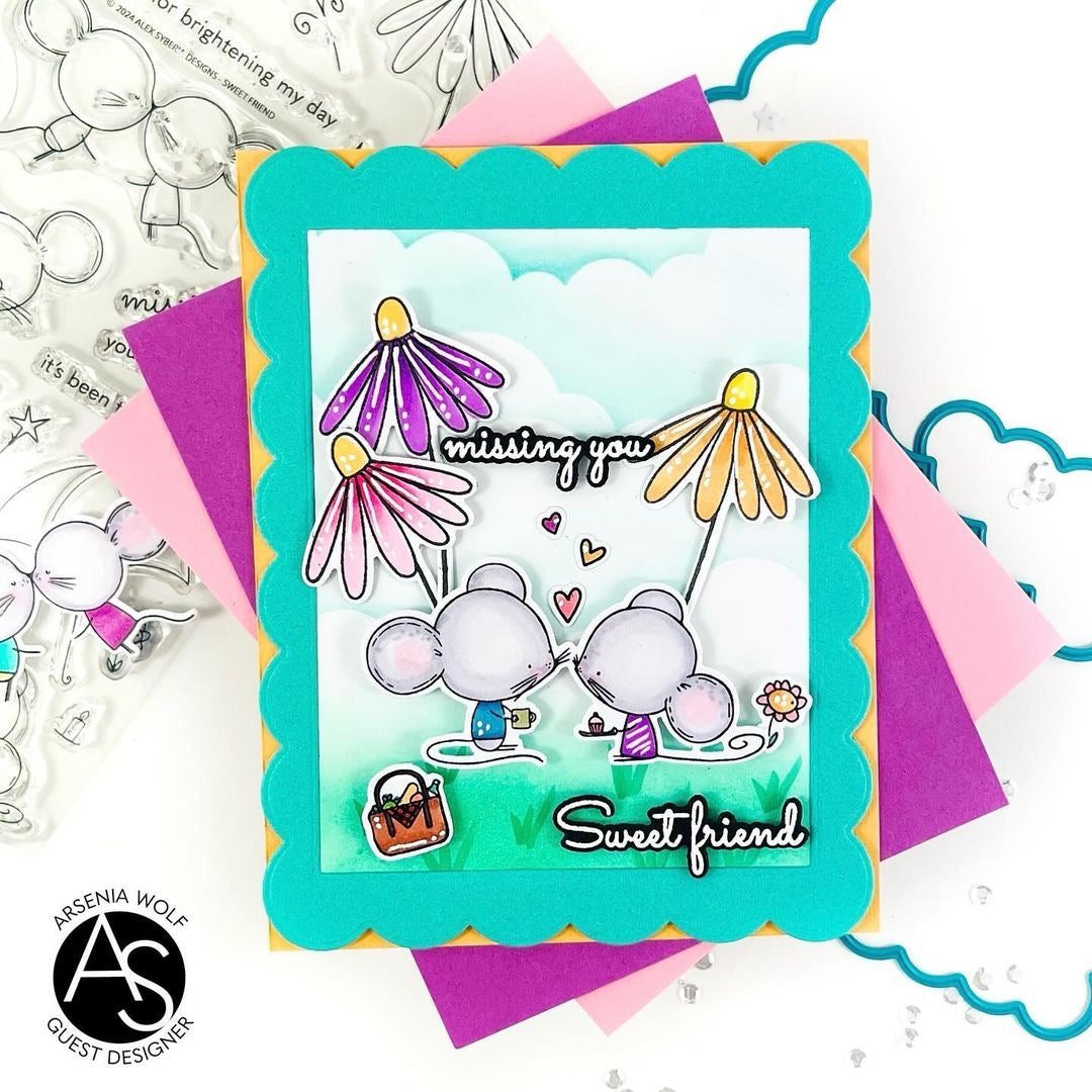 Alex Syberia Designs Sweet Friend Stamp Set
