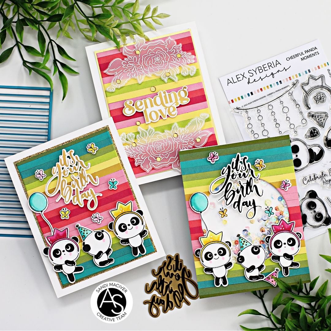 Alex Syberia Designs Thin Stripes Cover Die
