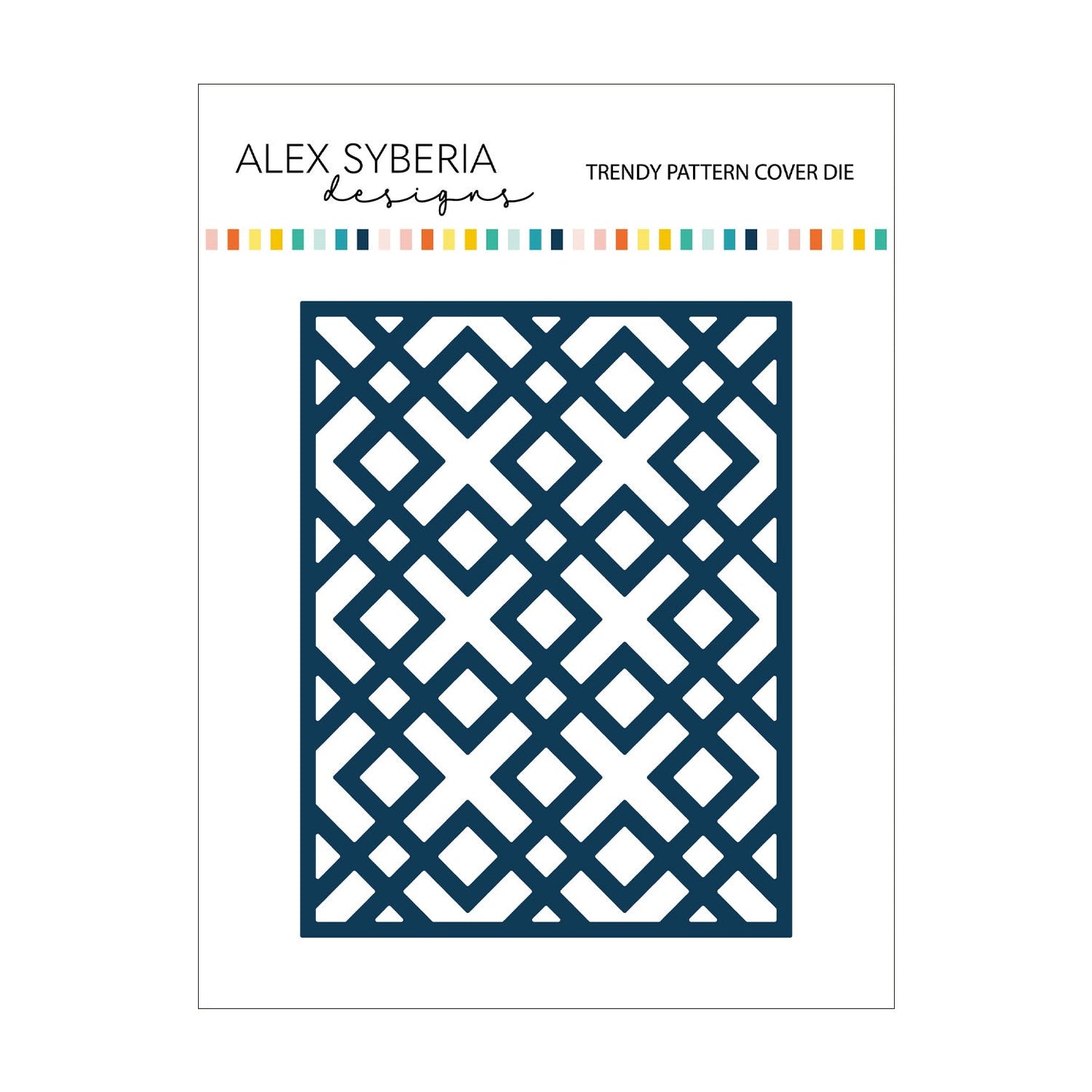 Alex Syberia Designs Trendy Pattern Cover Die