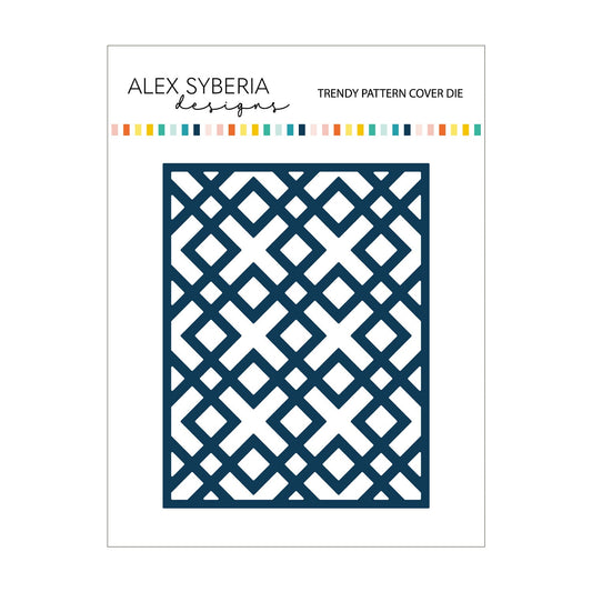 Alex Syberia Designs Trendy Pattern Cover Die