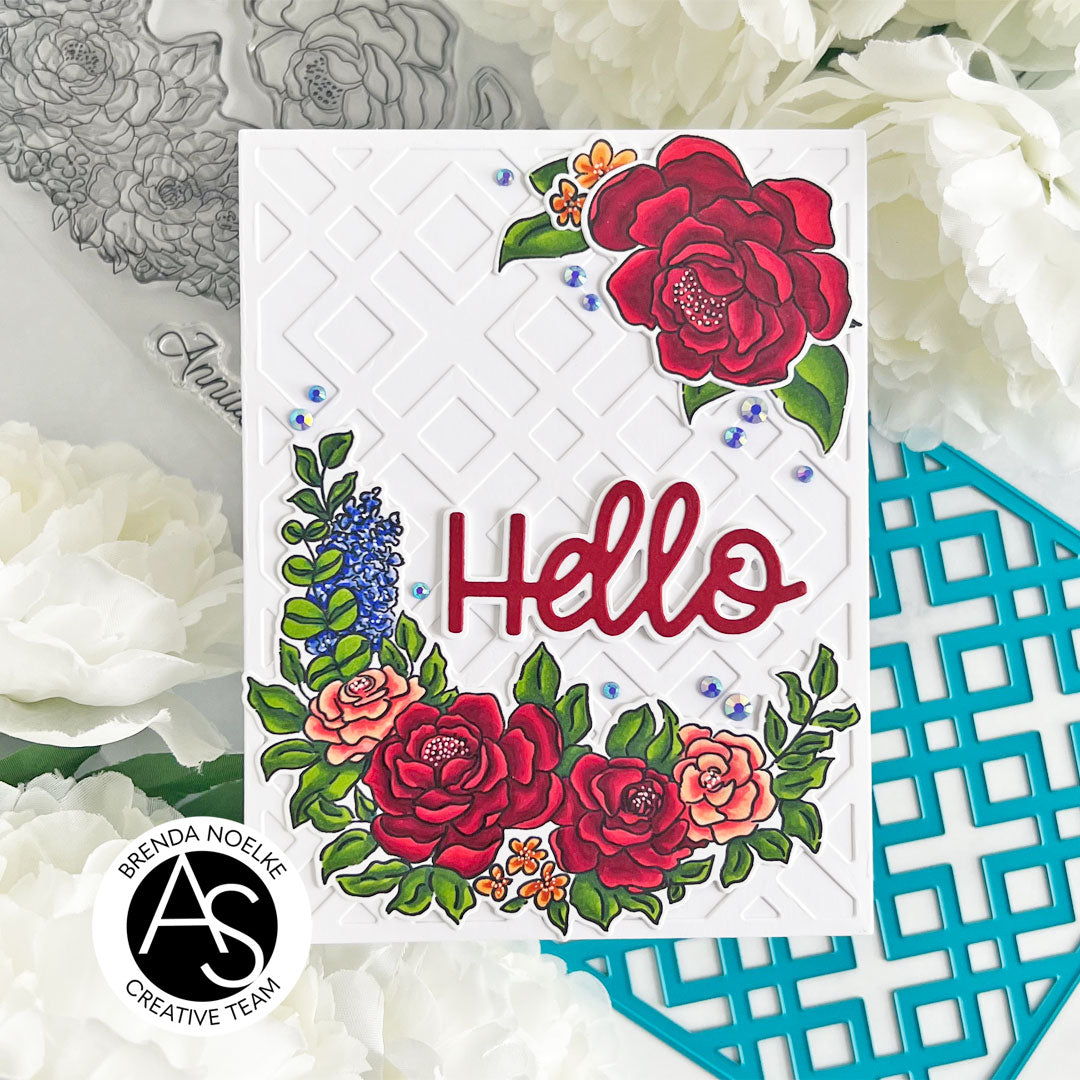 Alex Syberia Designs Trendy Pattern Cover Die